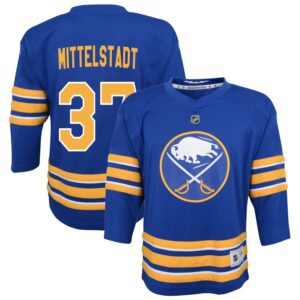 Casey Mittelstadt Infant Blue Buffalo Sabres Team Home Replica Custom Jersey