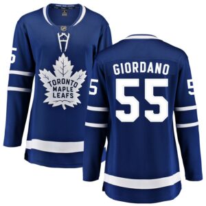 Mark Giordano Women's Fanatics Branded Blue Toronto Maple Leafs Home Breakaway Custom Jersey