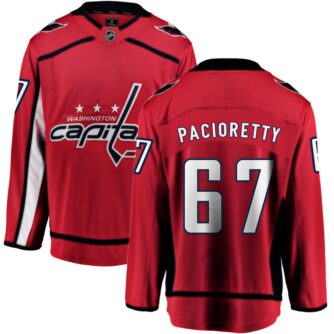 Max Pacioretty Men's Fanatics Branded Red Washington Capitals Home Breakaway Custom Jersey
